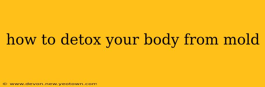 how to detox your body from mold
