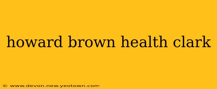 howard brown health clark