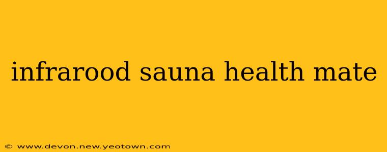 infrarood sauna health mate