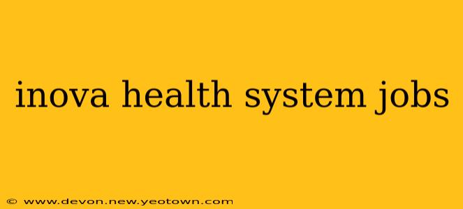 inova health system jobs