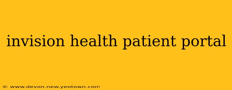 invision health patient portal