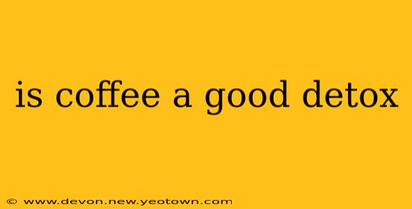 is coffee a good detox