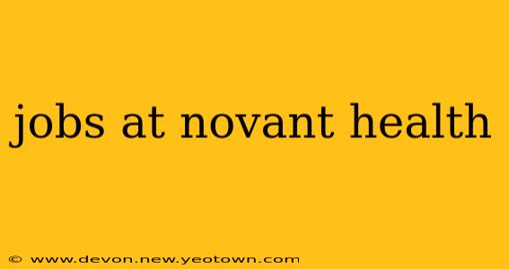 jobs at novant health