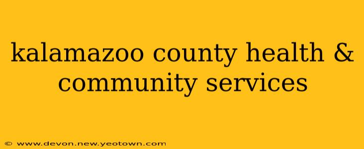 kalamazoo county health & community services