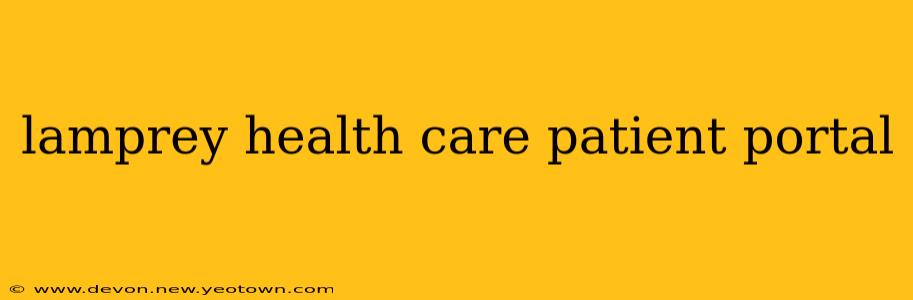 lamprey health care patient portal