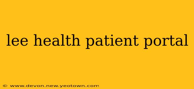 lee health patient portal
