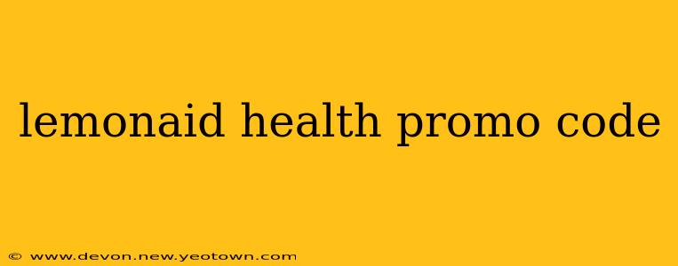 lemonaid health promo code