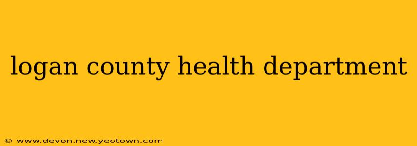 logan county health department