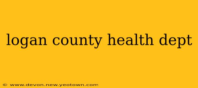logan county health dept