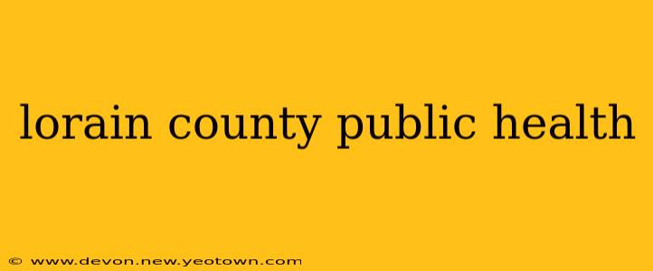 lorain county public health