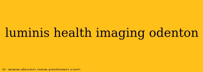 luminis health imaging odenton