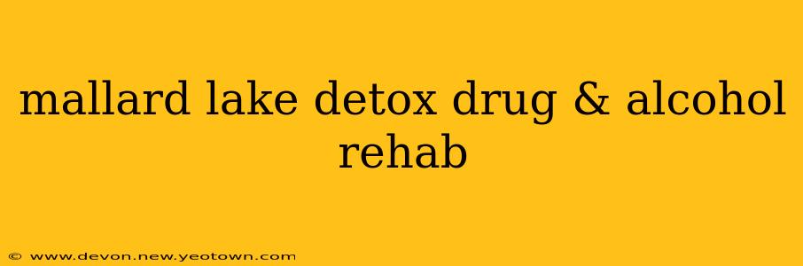 mallard lake detox drug & alcohol rehab
