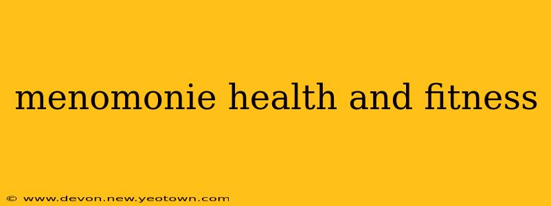 menomonie health and fitness