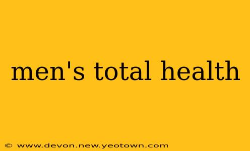 men's total health