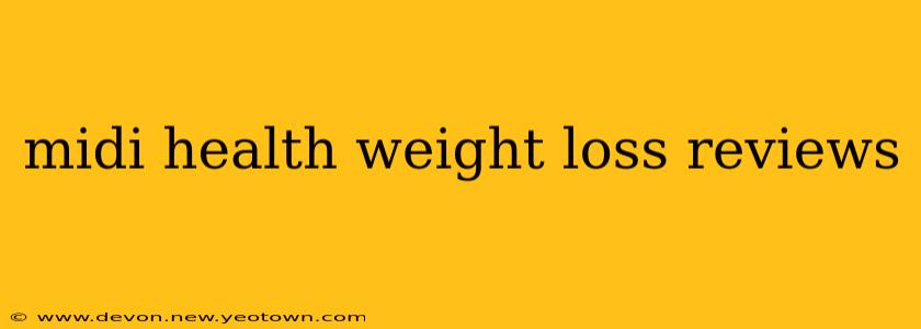 midi health weight loss reviews