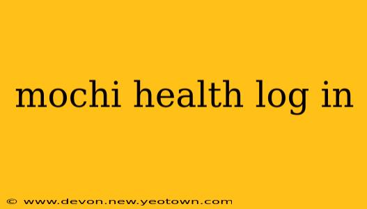 mochi health log in