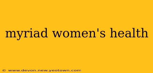 myriad women's health