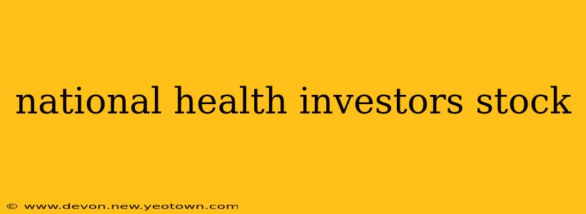 national health investors stock