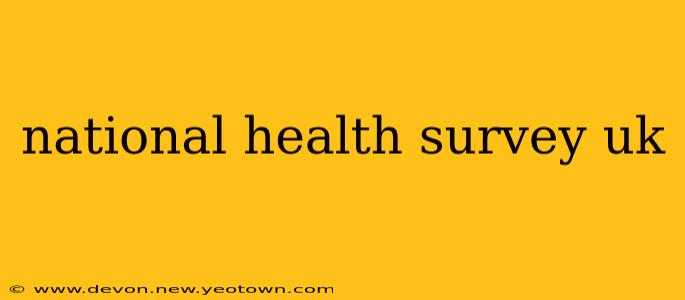 national health survey uk