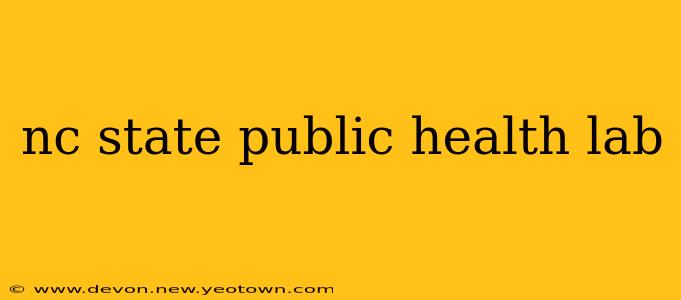 nc state public health lab