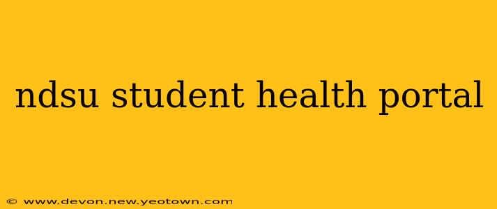 ndsu student health portal