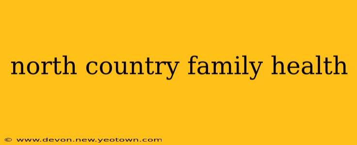 north country family health