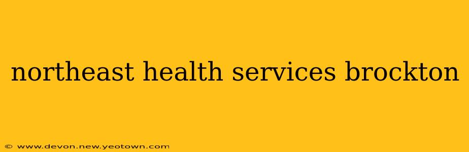northeast health services brockton