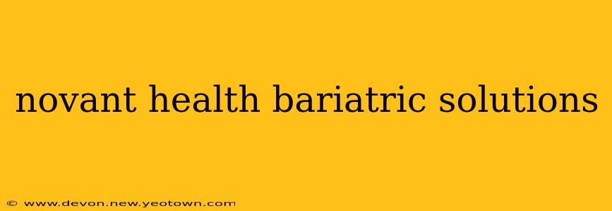 novant health bariatric solutions