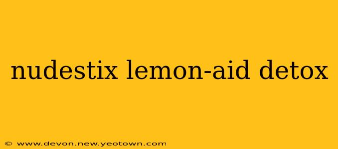 nudestix lemon-aid detox