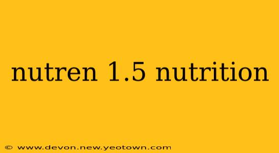 nutren 1.5 nutrition