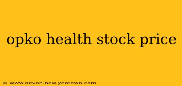 opko health stock price