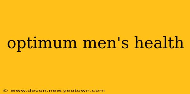 optimum men's health
