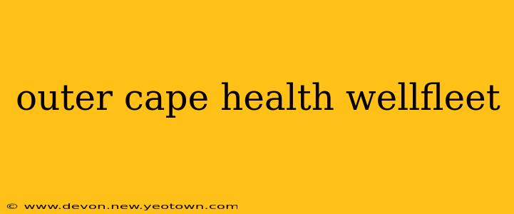 outer cape health wellfleet