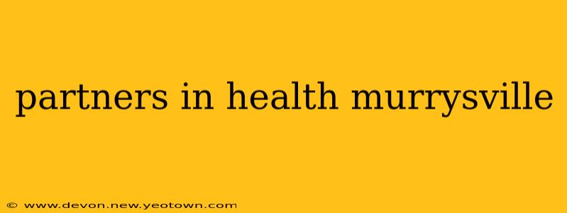 partners in health murrysville