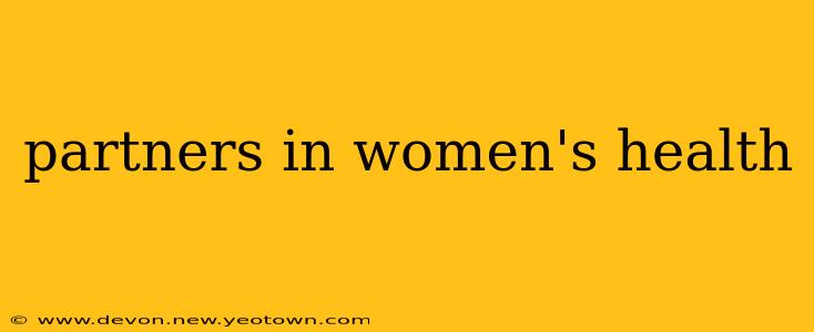 partners in women's health