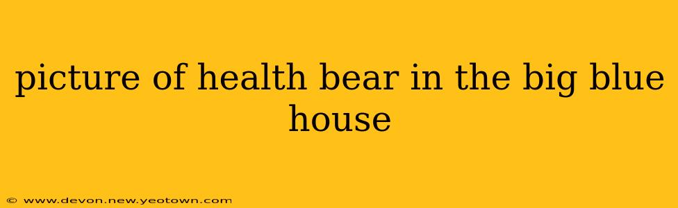 picture of health bear in the big blue house