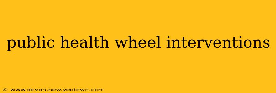 public health wheel interventions