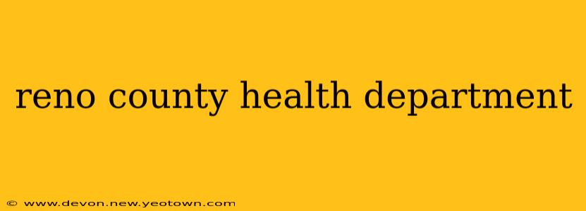 reno county health department