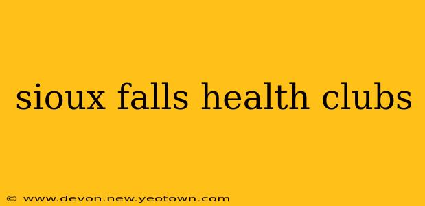 sioux falls health clubs