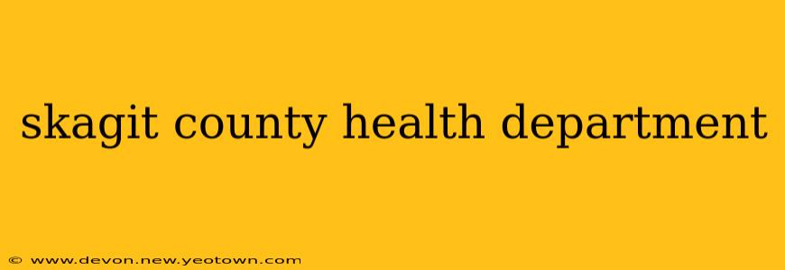 skagit county health department