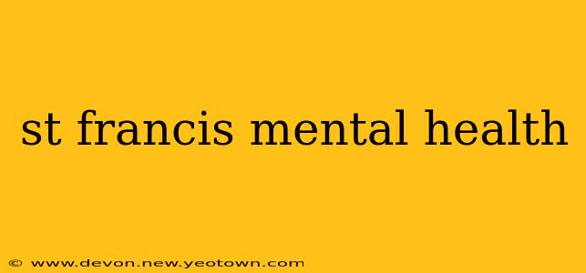 st francis mental health