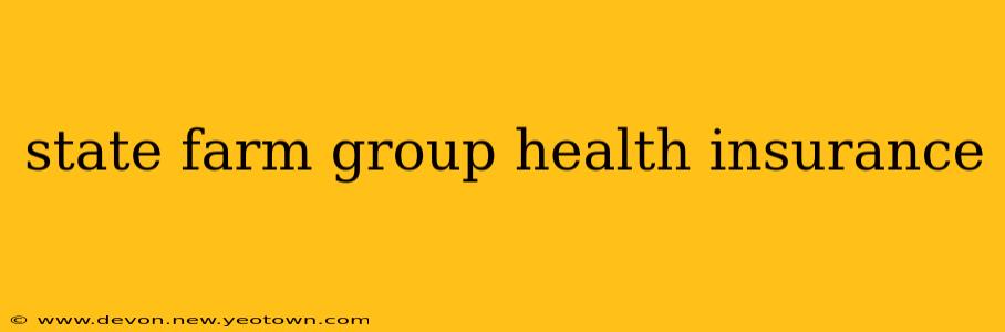 state farm group health insurance