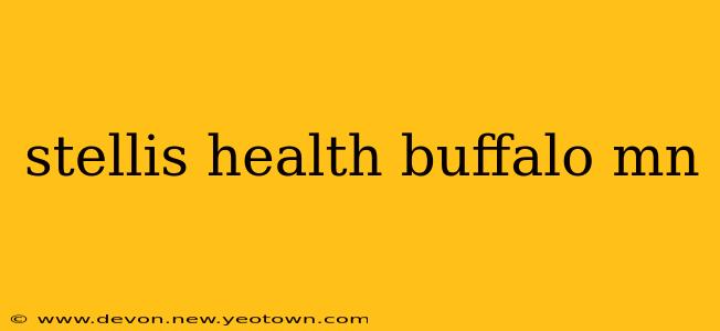 stellis health buffalo mn