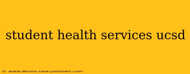 student health services ucsd