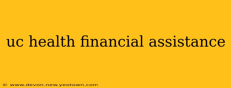 uc health financial assistance