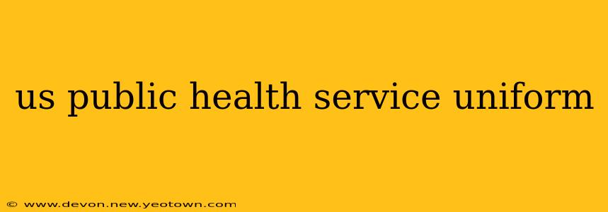 us public health service uniform