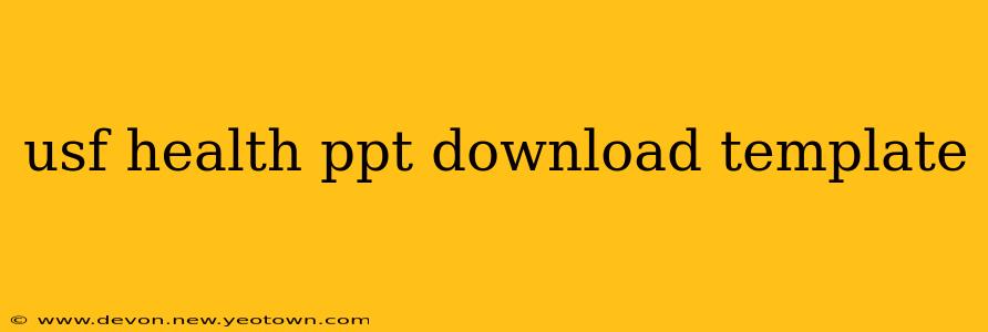 usf health ppt download template