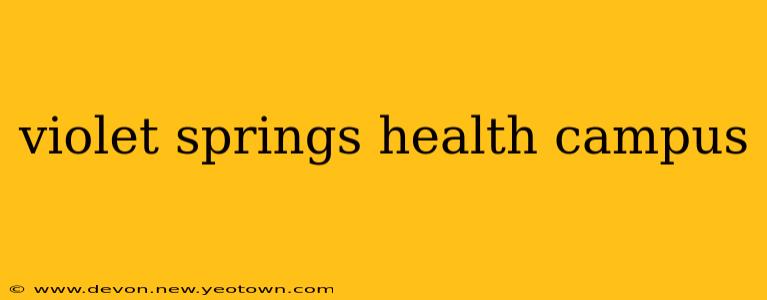 violet springs health campus