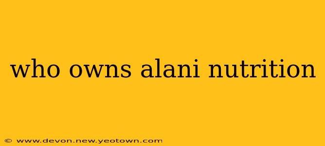 who owns alani nutrition