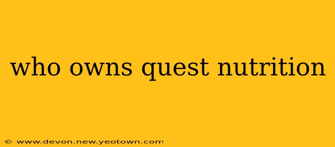 who owns quest nutrition